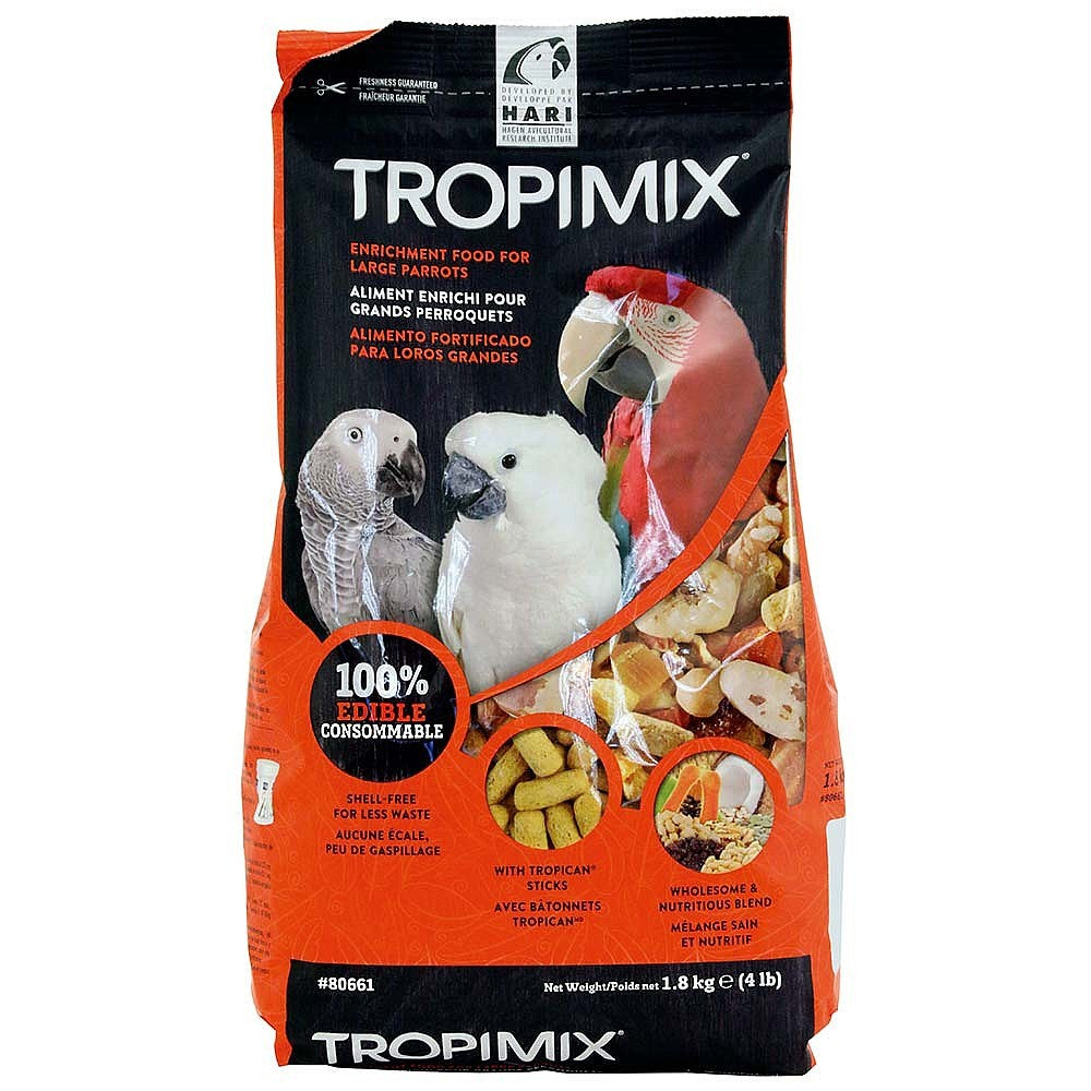 HAGEN TROPIMIX ENRICHMENT FOOD FOR LARGE PARROTS Pet Aquarium