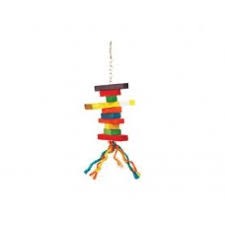 ALLPET BIRD WOOD AND ROPE TOY — Pet & Aquarium World (Narellan)